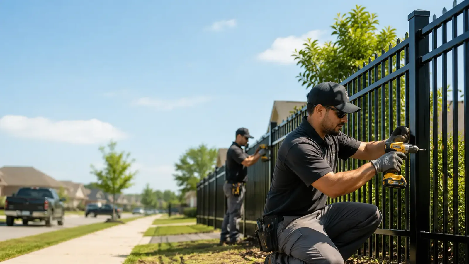 Metal Fence Installation in Mannford, OK